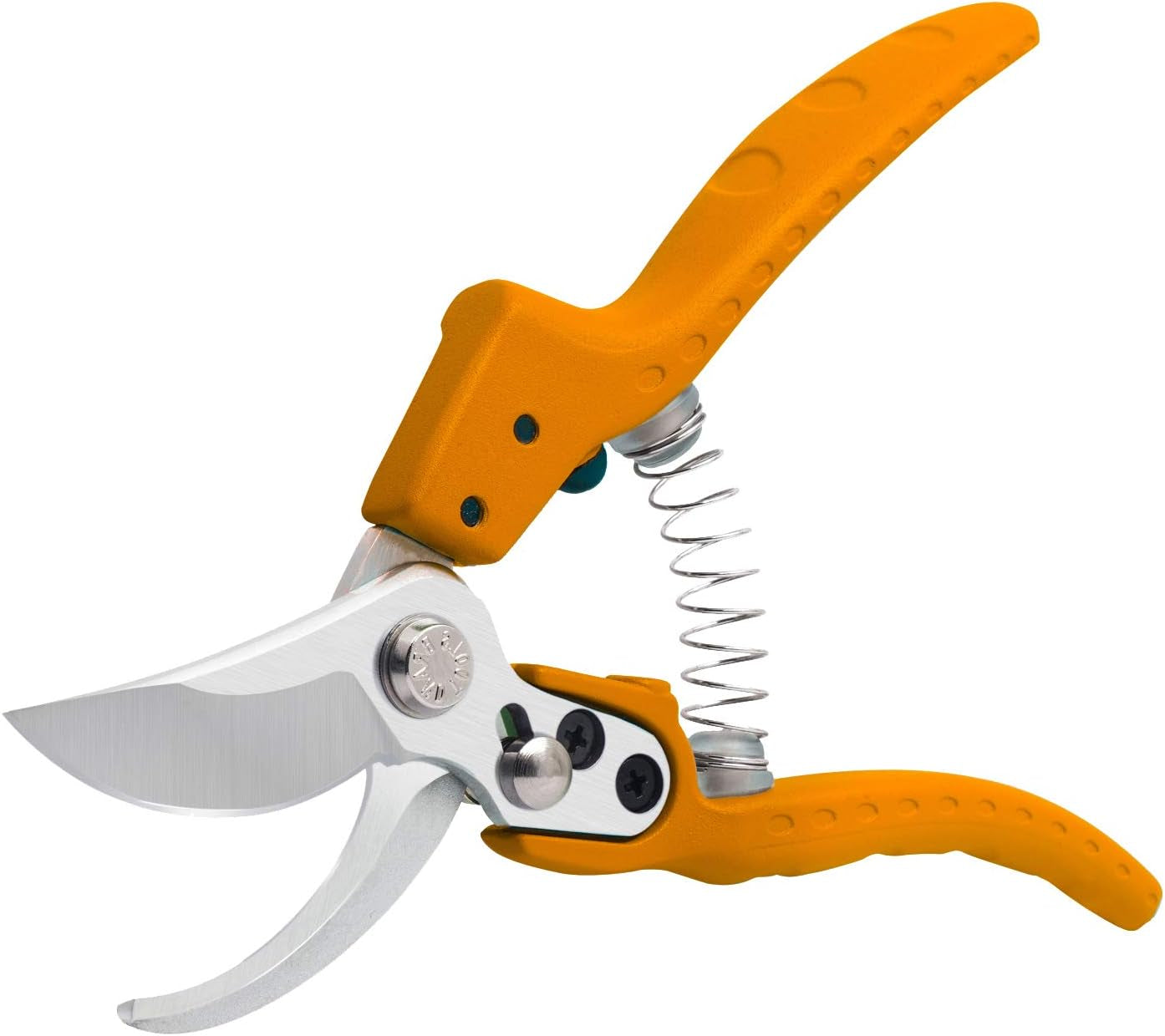 Professional Sharp Pruners, Garden Pruners, Tree Trimmers Secateurs, Bypass Pruning Shears, Secateurs, Hand Pruner, Garden Shears, Gardening Shears Clippers for Plants (Orange Shears)